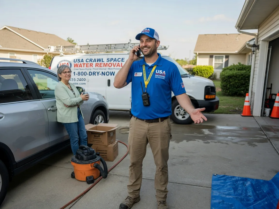 Crawl Space Water Removal Vinita, OK FAQs